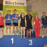 Im Mixed-Doppel holten sich Jordy Piccolin und Katharina Barcatta den Sieg