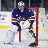 Der russische Goalie Andrey Makarov. © Team Shred Photography