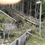 Die Pfösl-Riep-Bahn wurde an mehreren Stellen schwer beschädigt © privat