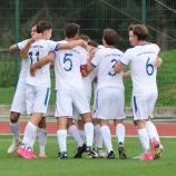 Der SSV Bruneck freut sich über den Sieg gegen Riffian Kuens. © Soziale Medien