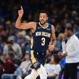 CJ McCollum wird vorerst nicht mehr für New Orleans auflaufen. © APA / JOSHUA GATELEY