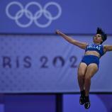 Eleni-Klaoudia Polak droht ein tiefer Fall. © APA/afp / BEN STANSALL