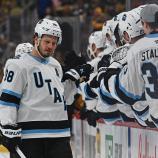 Mikhail Sergachev ist das große Aushängeschild des Utah Hockey Club. © APA / JUSTIN BERL