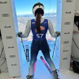 Eine junge Azzurra feierte einen überragenden Sieg im Europacup. © Ambra Pomaré