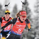 Selina Grotian fuhr überraschend den ersten Sieg ihrer Karriere ein. © APA/afp / KERSTIN JOENSSON