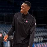 Dennis Schröder  führte sein Team zum ersten Playoff-Sieg seit 17 Jahren. © Detroit Pistons