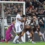 In this scene, Carlo Boukhalfa (far right) scored the 1-1 equalizer. © APA/afp / FRANK MOLTER