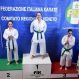 Laura Grünfelder took first place in the overall ranking. © KARATE MUHLBACH