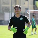 Simon Harrasser gab sein Profi-Debüt.