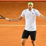 Alexander Zverev schied auch in Hamburg früh aus. © ANSA / Domenico Cippitelli