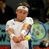 Casper Ruud steht im Finale von Madrid. © APA/afp / JAVIER SORIANO