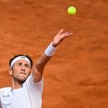 Casper Ruud trifft im Viertelfinale auf Jannik Sinner. © APA/afp / PIERO CRUCIATTI