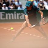 Der nächste Top-Ten-Spieler scheitert früh. © APA/afp / ANNE-CHRISTINE POUJOULAT