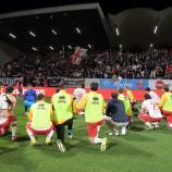 Die FCS-Spieler vor ihren Fans. © DLife