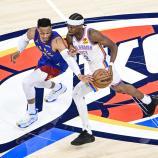 Die Oklahoma City Thunder preschen in Richtung NBA-Halbfinale. © ANSA / GERALD LEONG