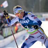 Frida Karlsson won two gold medals at the recent World Championships. © AFP / JURE MAKOVEC