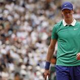 Jannik Sinner steht in der dritten Runde von Paris. © ANSA / YOAN VALAT