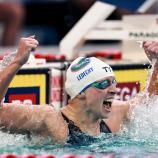 Katie Ledecky hat einen neuen Weltrekord aufgestellt. © APA / CARMEN MANDATO