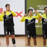 Meran kassierte in Syrakus eine klare Niederlage. © Handball Meran Alperia