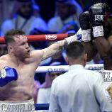Saul Alvarez hat sich den IBF-Gürtel zurückgeholt. © ANSA / STR