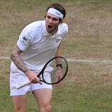 Alexander Bublik steht im Finale von Halle. © APA/afp / CARMEN JASPERSEN