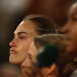Aryna Sabalenka zeigt Reue nach dem verlorenen French-Open-Finale gegen Coco Gauff. © ANSA / YOAN VALAT