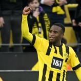 Bei den BVB-Profis konnte sich Youssoufa Moukoko auf Dauer nicht durchsetzen. © APA/afp / INA FASSBENDER