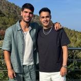 Carlos Alcaraz mit seinem Freund Sergio Reguilón auf Ibiza. © Instragram/carlitosalcarazz