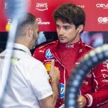 Charles Leclerc had an accident on Friday. © ANSA / SHAWN THEW