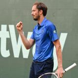 Daniil Medvedev steht im Finale von Halle. © APA/afp / CARMEN JASPERSEN