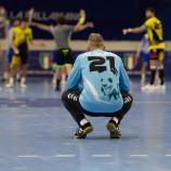 Die Algunder Pandas und ihr Goalie Christian Raffl scheiterten im allerletzten Spiel. © Facebook Algund Handball/F. Petrini
