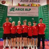 Ein Mannschaftsfoto vom Team Südtirol.