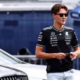 George Russell fuhr im ersten Training Bestzeit. © ANSA / ANNA SZILAGYI