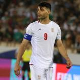 Inters iranischer Stürmer Mehdi Taremi kann sein Land nicht verlassen. © APA/afp / ATTA KENARE