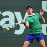 Jannik Sinner musste sich geschlagen geben. © APA/afp / CARMEN JASPERSEN