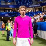 Nick Woltemade ist aktuell ein großes Thema. © APA/afp / BRANISLAV RACKO