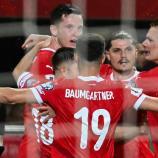 Österreich sicherte sich am Samstag drei Punkte. © APA/afp / JOE KLAMAR
