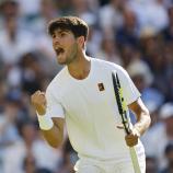 Carlos Alcaraz hat die nächste Runde von Wimbledon erreicht. © ANSA / TOLGA AKMEN
