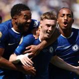 Cole Palmer (front) was Chelsea's outstanding player. © APA/afp / FRANCK FIFE