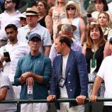 Darren Cahill (2. von links) könnte nun doch im Sinner-Team bleiben. © APA/afp / HENRY NICHOLLS