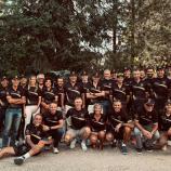 Das Sporthilfe-Team bei der Martona dles Dolomites.