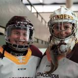 Die beiden kanadischen Schwestern Leonie und Alice Philbert (von links) werden in der kommenden Saison den EVB Eagles Südtirol verstärken.