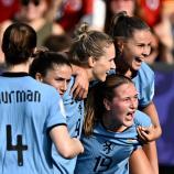 Les Néerlandaises ont réussi leur début de Championnat d'Europe. © APA/afp / FABRICE COFFRINI