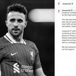 Liverpool FC striker Diogo Jota died at the age of 28. © ANSA / Instagram/@liverpoolfc
