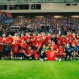 Heidenheim schaffte heuer den Klassenerhalt in der Relegation.