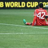 Jamal Musiala hat sich bei der Club-WM schwer verletzt. © APA/afp / PATRICIA DE MELO MOREIRA
