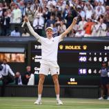 Jannik Sinner kürte sich zum Wimbledon-Champion. © APA/afp / HENRY NICHOLLS