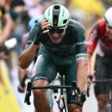 Jonathan Milan könnte am Sonntag Geschichte schreiben. © APA/afp / MARCO BERTORELLO