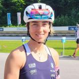 Lisa Vittozzi beim Trainingslager in Ruhpolding. © Christoph Niederkofler