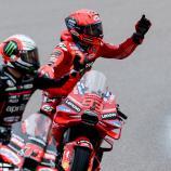 Marc Márquez hat auf dem Sachsenring triumphiert. © ANSA / Filip Singer